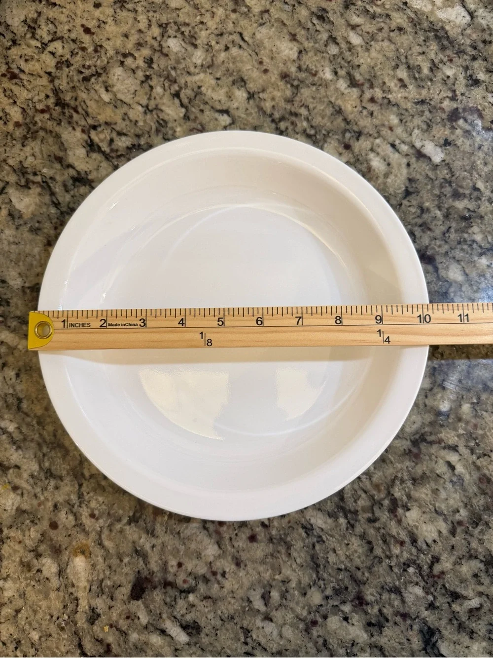 Corelle Winter Frost White Pie Plate - 10-1/4”
